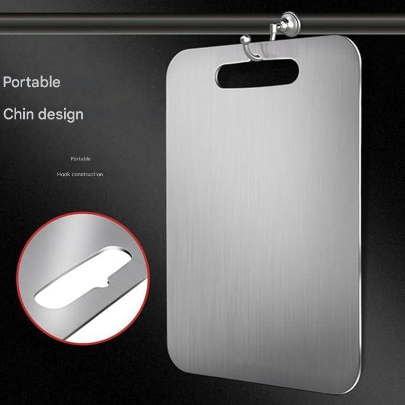 Titanium Alloy Cutting Board – Ultra-Durable, Hygienic & Knife-Friendly Kitchen Essential