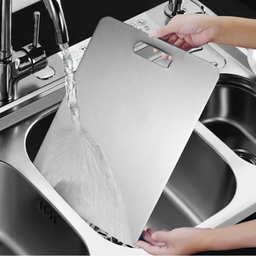 Titanium Alloy Cutting Board – Ultra-Durable, Hygienic & Knife-Friendly Kitchen Essential
