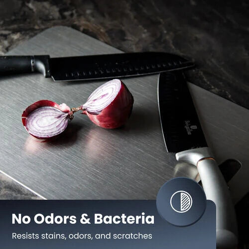 Titanium Alloy Cutting Board – Ultra-Durable, Hygienic & Knife-Friendly Kitchen Essential